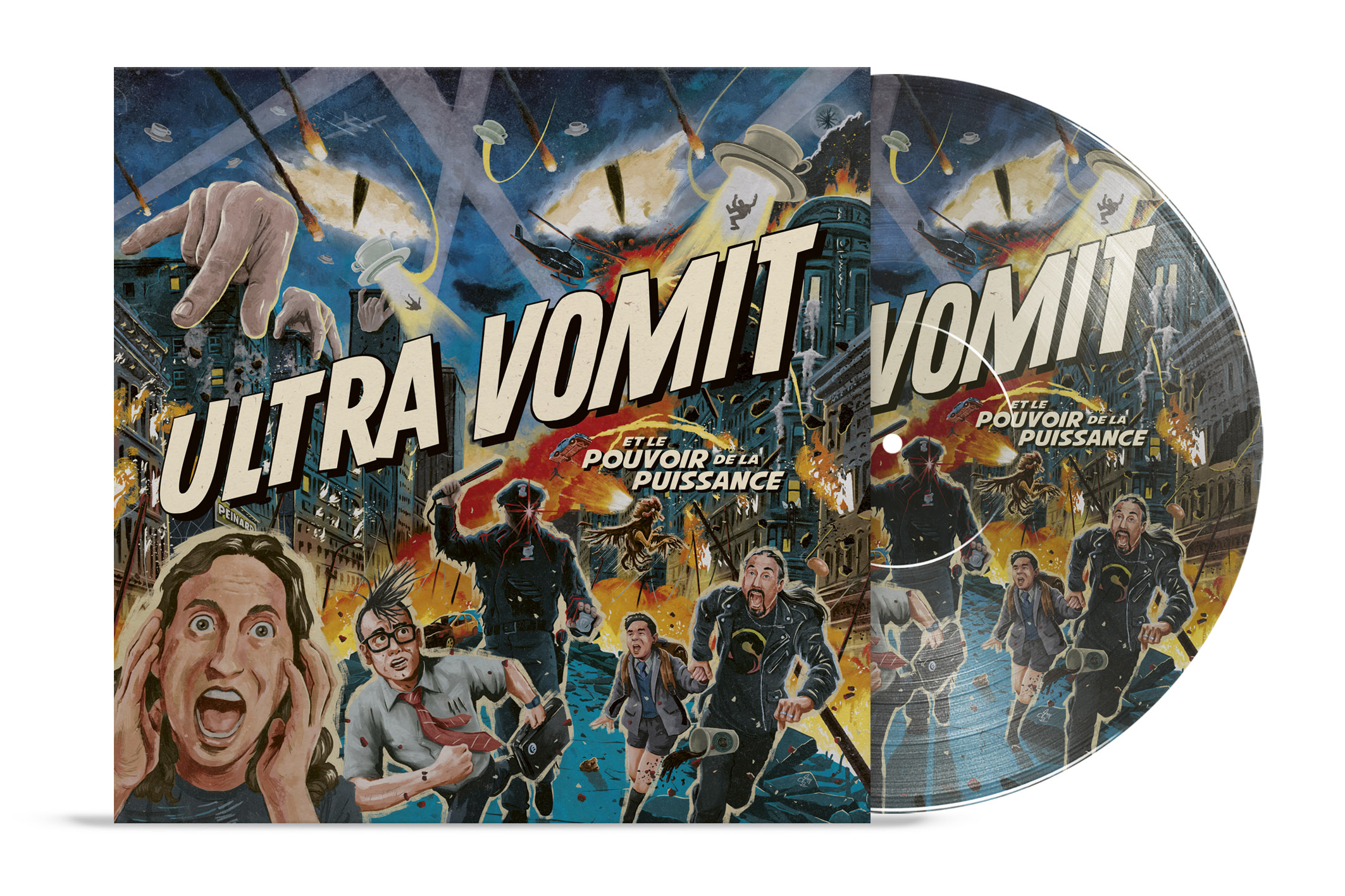 ULTRA VOMIT ET LE POUVOIR DE LA PUISSANCE (PICTURE DISC)