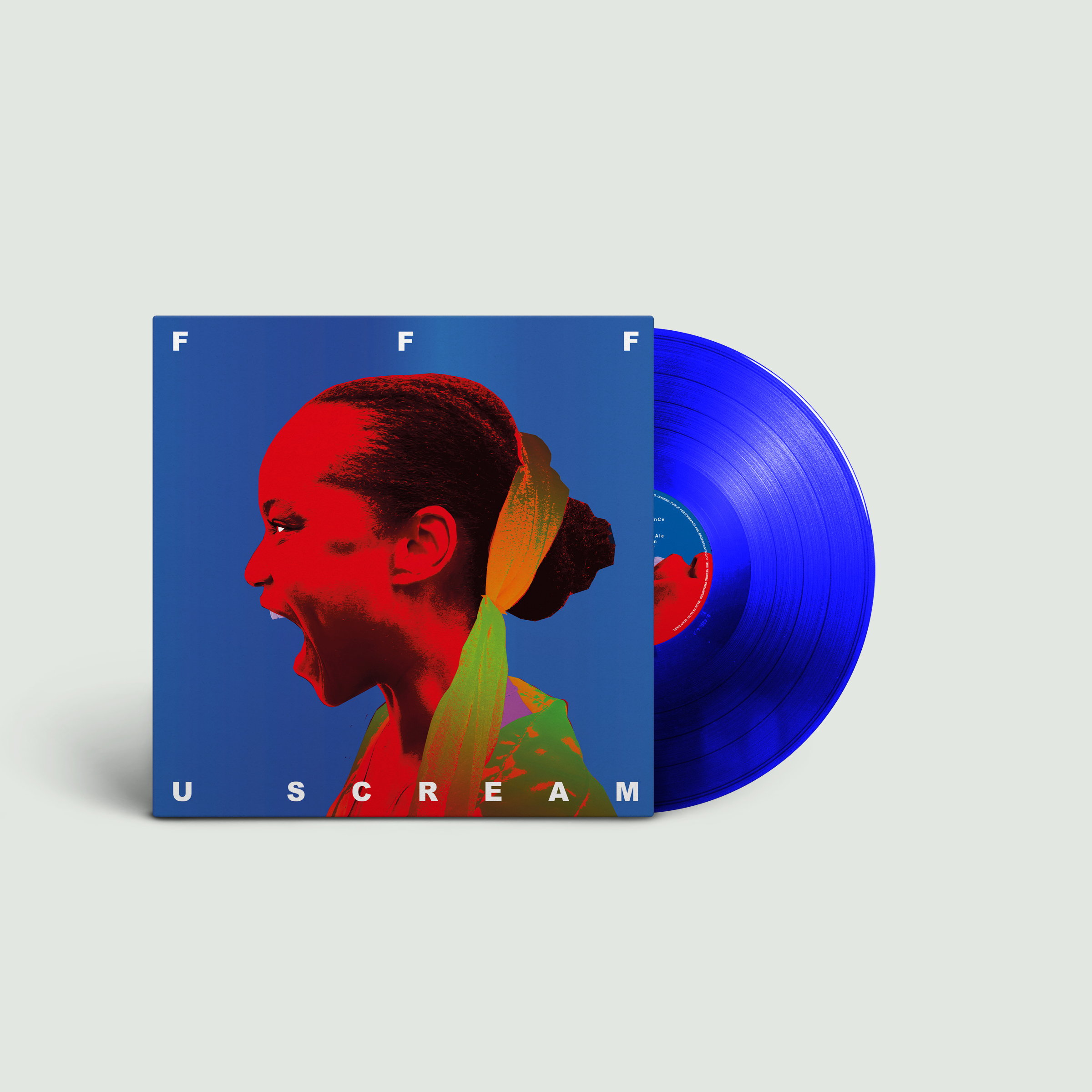 U SCREAM (VINYLE BLEU)