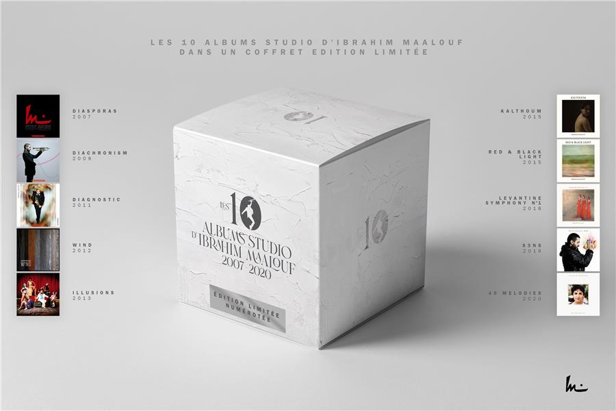 10 Albums Studio d'Ibrahim Maalouf 2007-2020 Édition Limitée Numérotée Coffret
