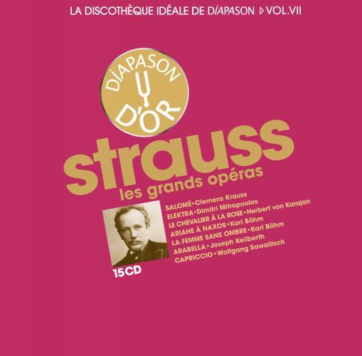 Discothèque idéale de diapason Volume 7 Opéras de Strauss Coffret 15 CD