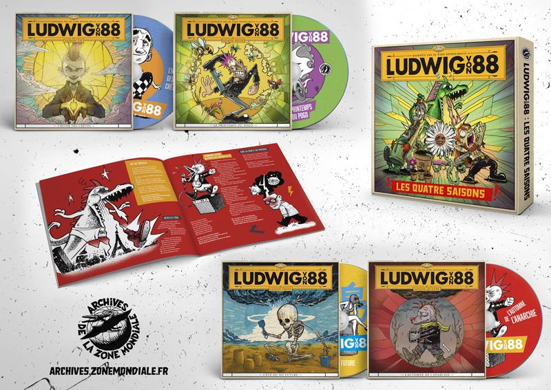 4 Saisons / 40 Ans De Punk Approximatif Coffret