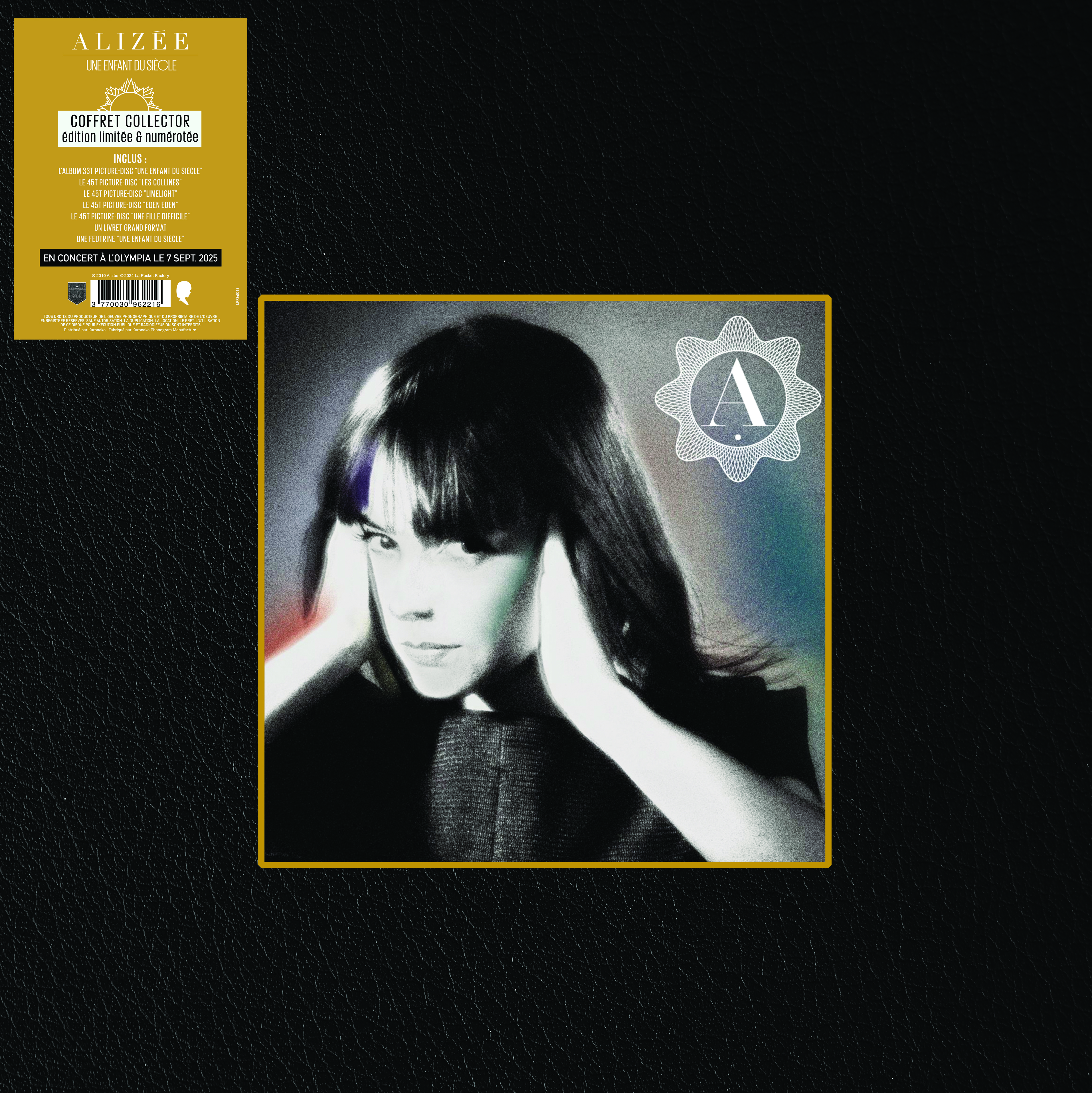 Une enfant du siècle/Box Collector LP + 4x45T Picture disc