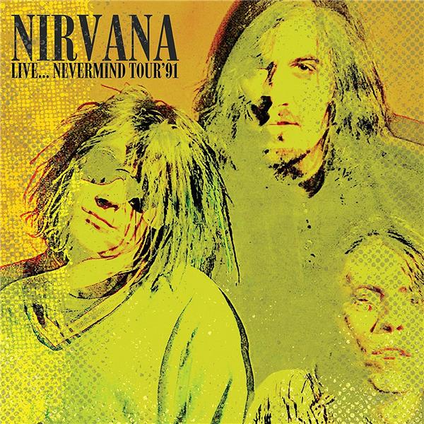 Live Nevermind Tour Radio Broadcast Amsterdam 1991 Gatefold Sleeve Jaune