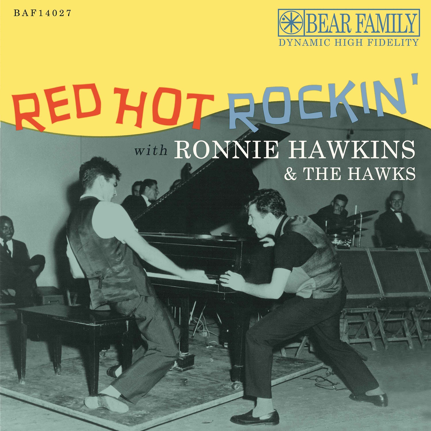 RED HOTROCKIN WITH RONNIE HAWKINS AND THE HAWKS/INCLUS 1CD