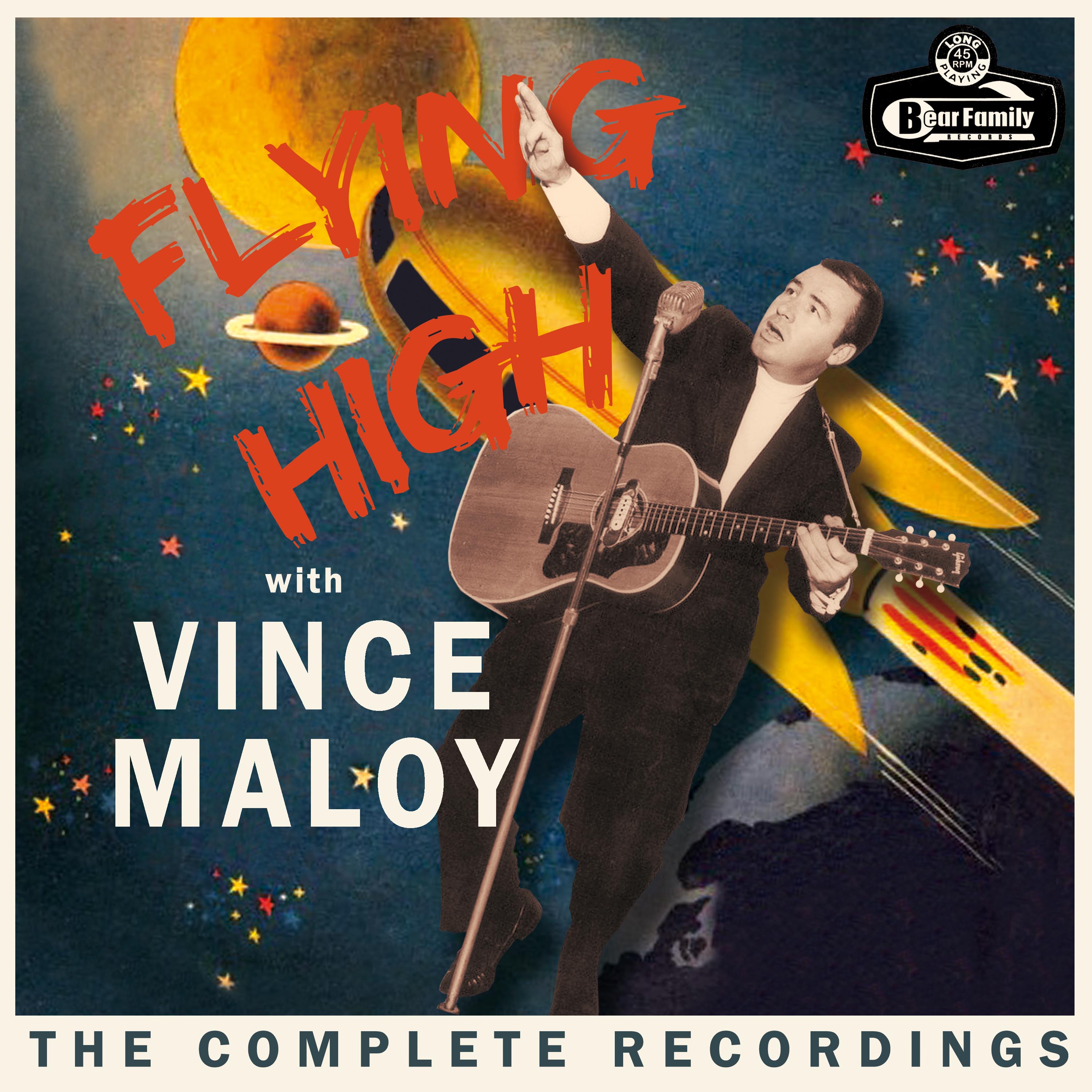 FLYING HIGH WITH VINCE MALOY/THE COMPLETE RECORDINGS/LIVRET 12 PAGES