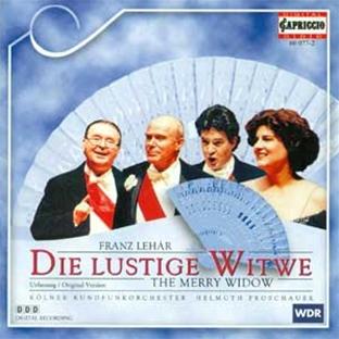 Veuve joyeuse/livret en allemand