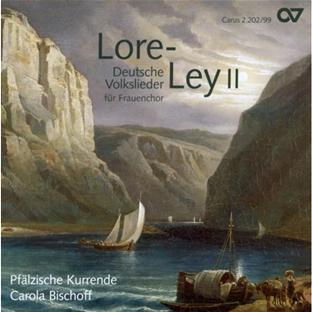 Lore-Ley II. Mélodies populaires allemandes pour chœur de femmes.