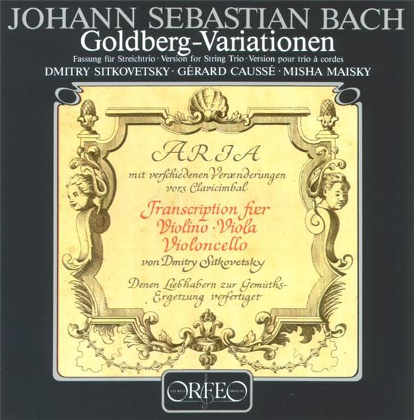 Variations Goldberg BWV 988