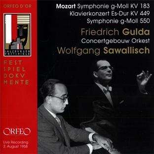 Symphonies KV 183 et 550 - Concerto pour piano KV 449