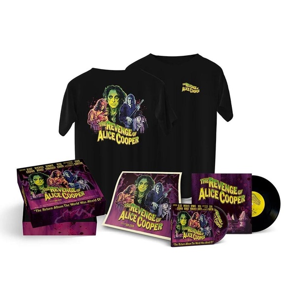 The Revenge Of Alice Cooper Édition Limitée Collector Coffret
