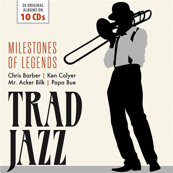 Milestones of legends Trad Jazz Coffret