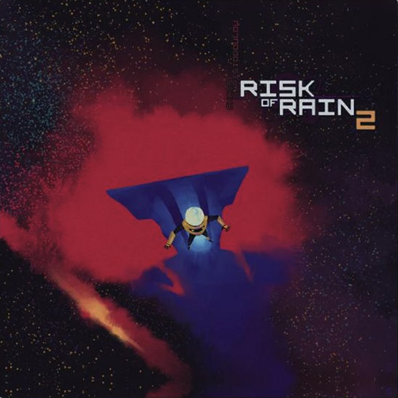 RISK OF RAIN 2/SURVIVORS OF THE VOID/BLACK W SPARKLE VINYL