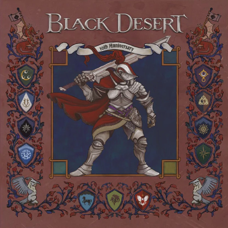 BLACK DESERT/10TH ANNIVERSARY VINYL/OGST
