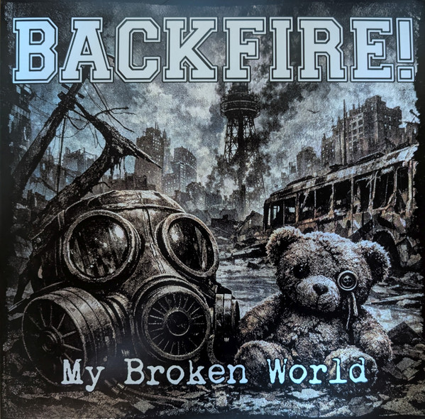 My Broken World/Clear with Black White Cross Vinyl