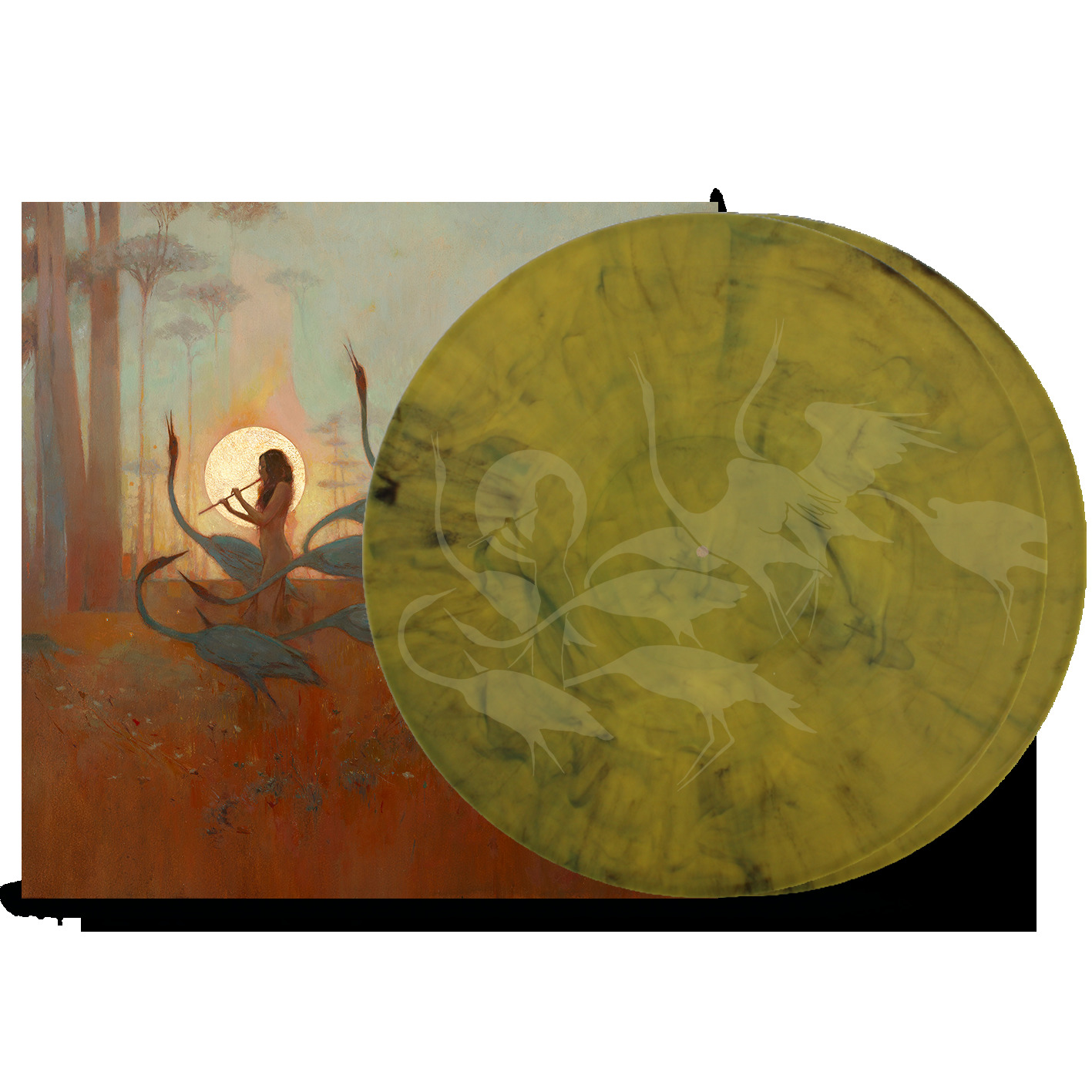 Les chants de l'aurore (Vinyle marbré jaune/noir)