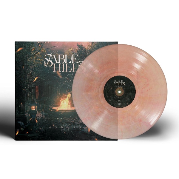 Homura Vinyle Transparent Jaune et Rouge Marbré