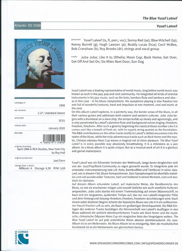 The Blue Yusef Lateef