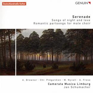 Sérénade/mélodies romantiques pour choeur d'hommes