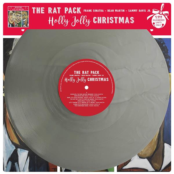 HOLLY JOLLY CHRISTMAS/180 GR GATEFOLD SLEEVE GRIS