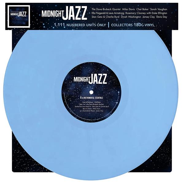 MIDNIGHT JAZZ/180 GR GATEFOLD SLEEVE BLEU