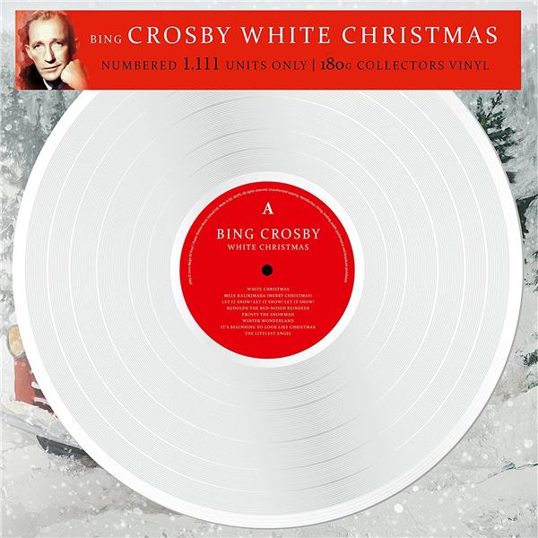 WHITE CHRISTMAS/180 GR GATEFOLD SLEEVE BLANC TRANSPARENT