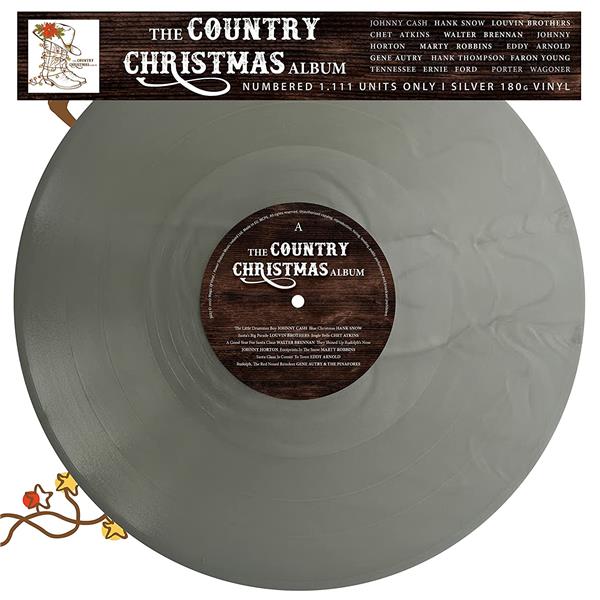 THE COUNTRY CHRISTMAS ALBUM/180 GR GATEFOLD SLEEVE ARGENT