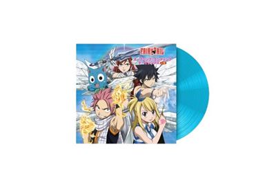 TV Anime Fairy Tail Opening And Ending Songs, Volume 1 Vinyle Bleu Ciel Transparent