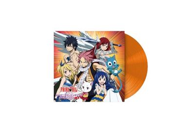 TV Anime Fairy Tail Opening And Ending Songs, Volume 2 Vinyle Orange Transparent
