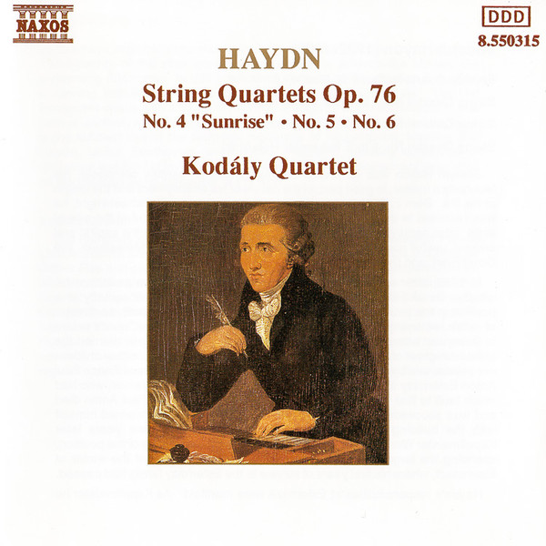 Quatuors à cordes opus 76, N°4 " Lever de soleil ", N°5 et N°6