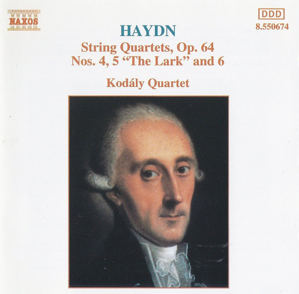 Quatuors à cordes opus 64, N°4, N°5, et N°6