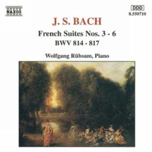 Suites françaises N°3 à N°6 / BWV.814 à BWV.817