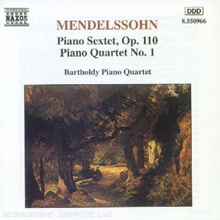 Sextuor avec piano / op.110 - Quatuor avec piano N°1