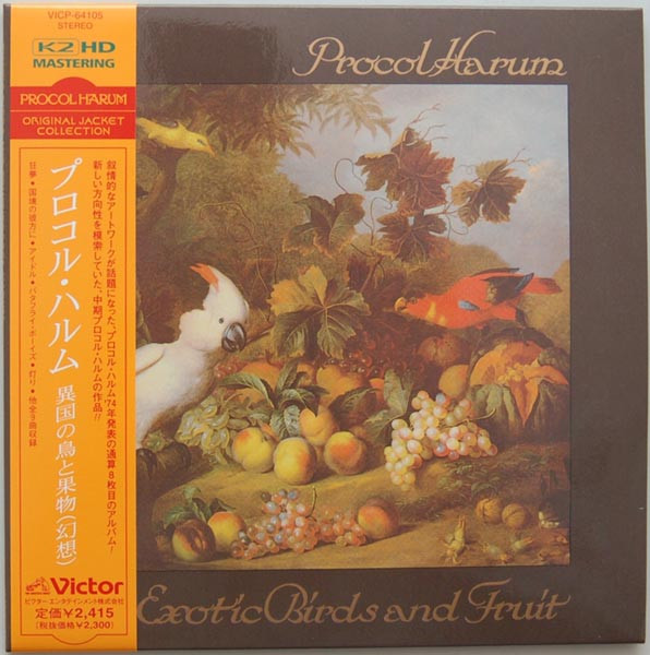 Exotic birds and fruit/pochette cartonnee