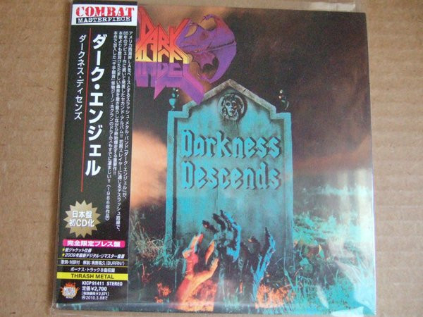 Darkness descends/pochette cartonnee