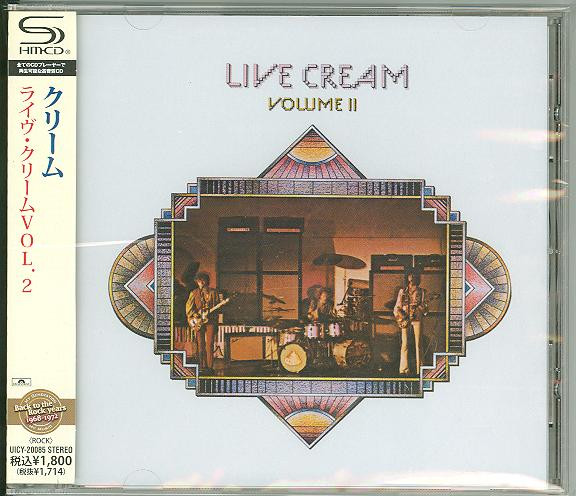 Live Cream, Volume II