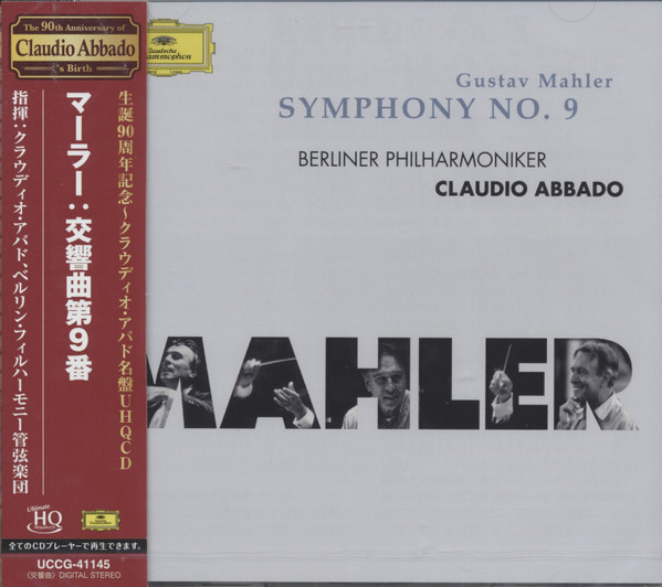 Mahler : Symphonie Numéro 9 Édition Limitée