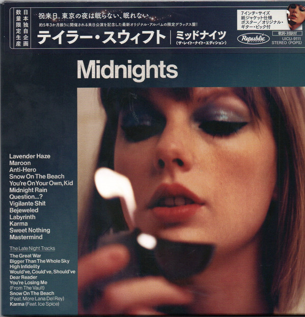 Midnights (Japan The Late Night Edition) Édition Limitée