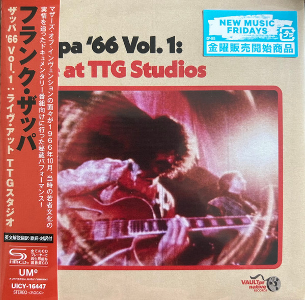 Zappa ’66, Vol. 1: Live at TTG Studios