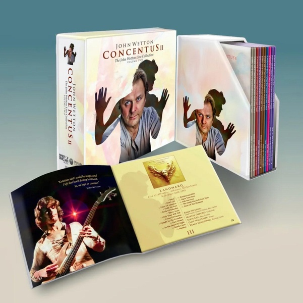 Concentus II - The John Wetton Live Collection Volume 2 Édition Deluxe Coffret
