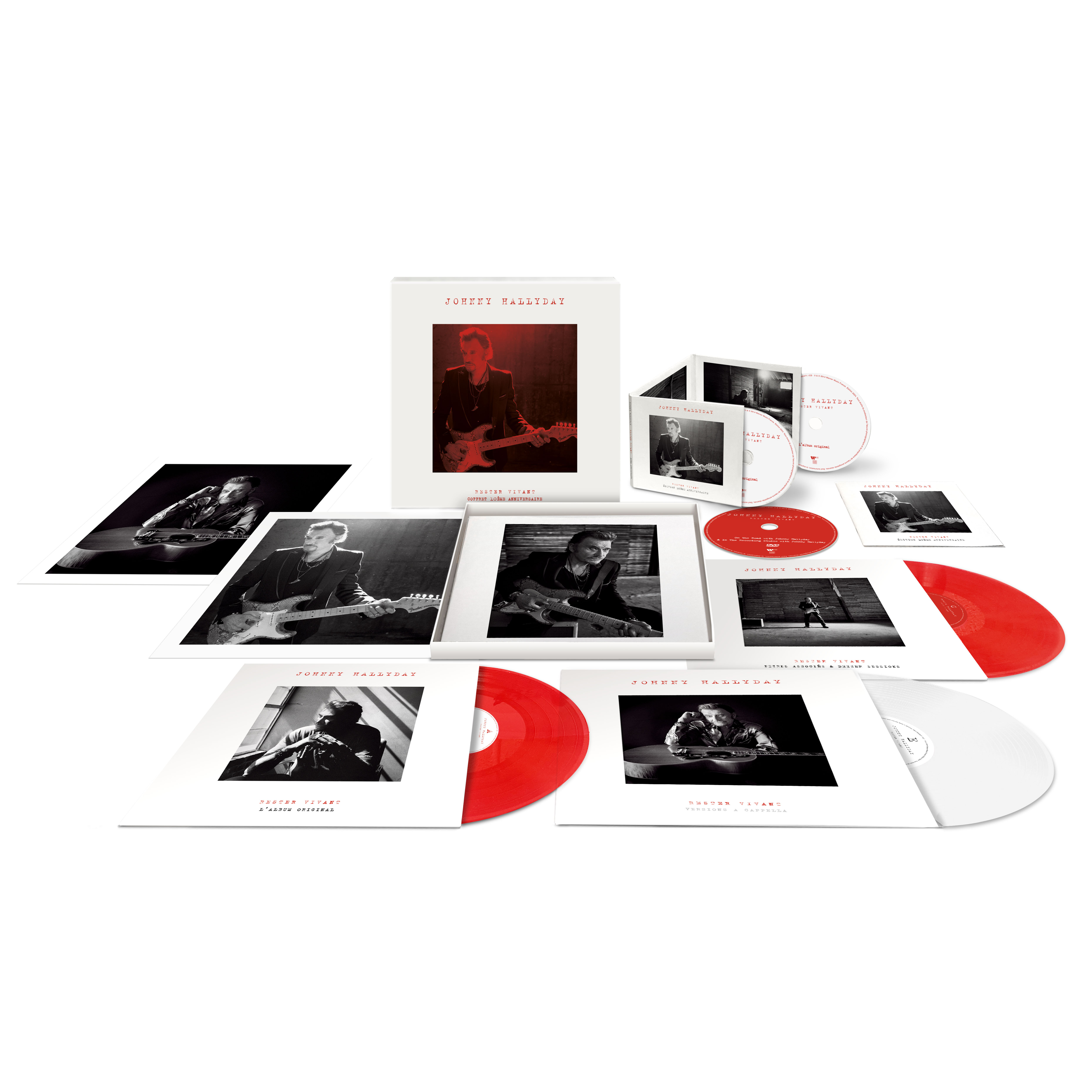 RESTER VIVANT - 10E ANNIVERSAIRE (COFFRET LIMITÉ 3LP + 2CD + 1 DVD)