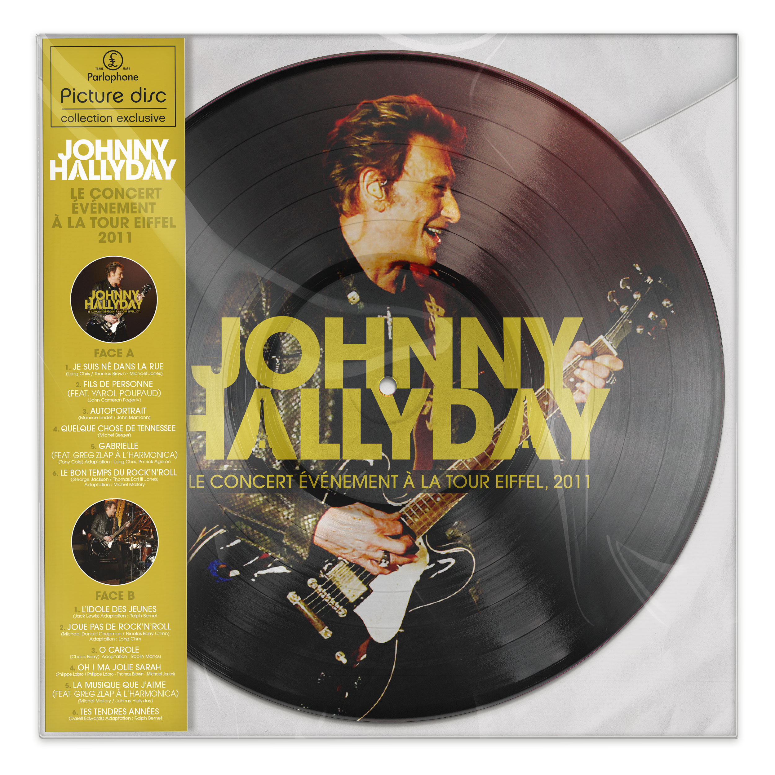 LE CONCERT ÉVÉNEMENT À LA TOUR EIFFEL, 2011 (PICTURE DISC)