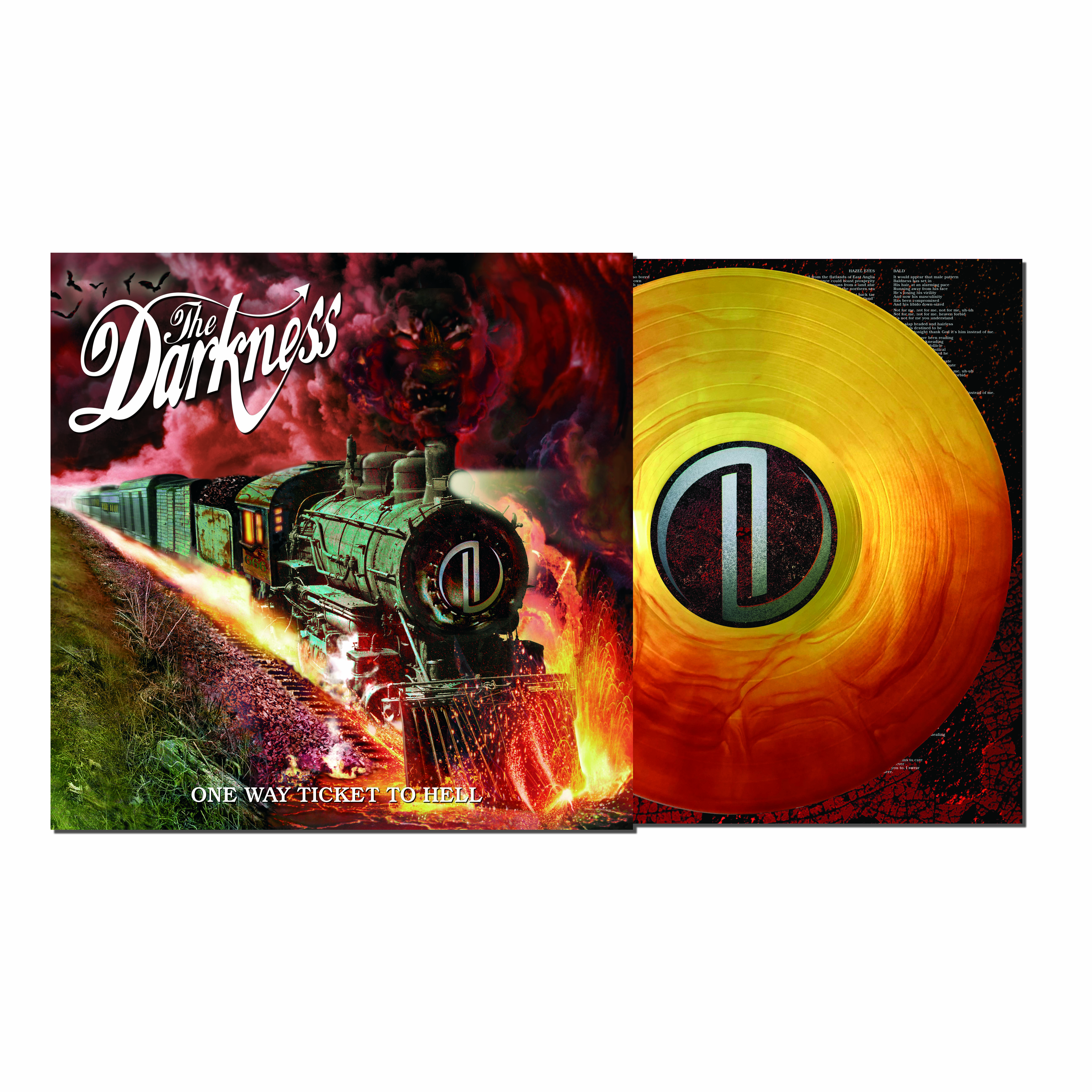 ONE WAY TICKET TO HELL...AND BACK (LP COULEUR HELL FIRE - 20ÈME ANNIVERSAIRE)