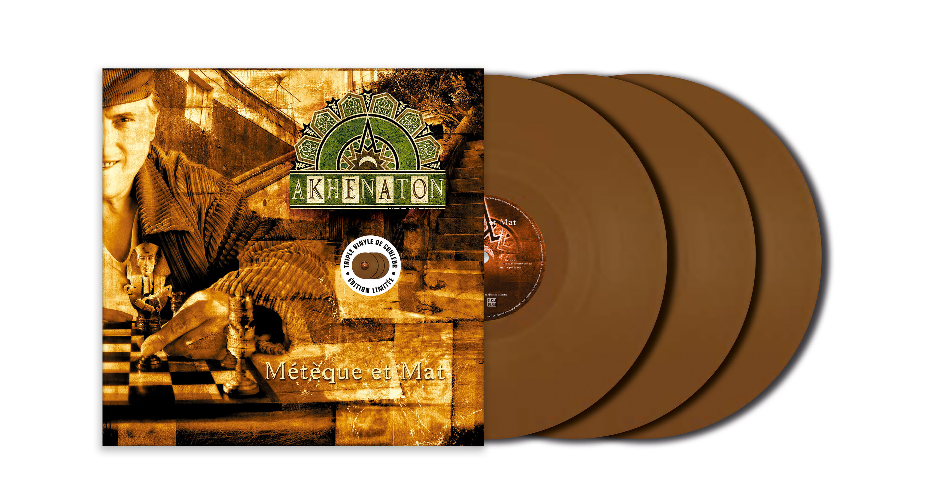 METEQUE ET MAT (VINYLE DE COULEUR)