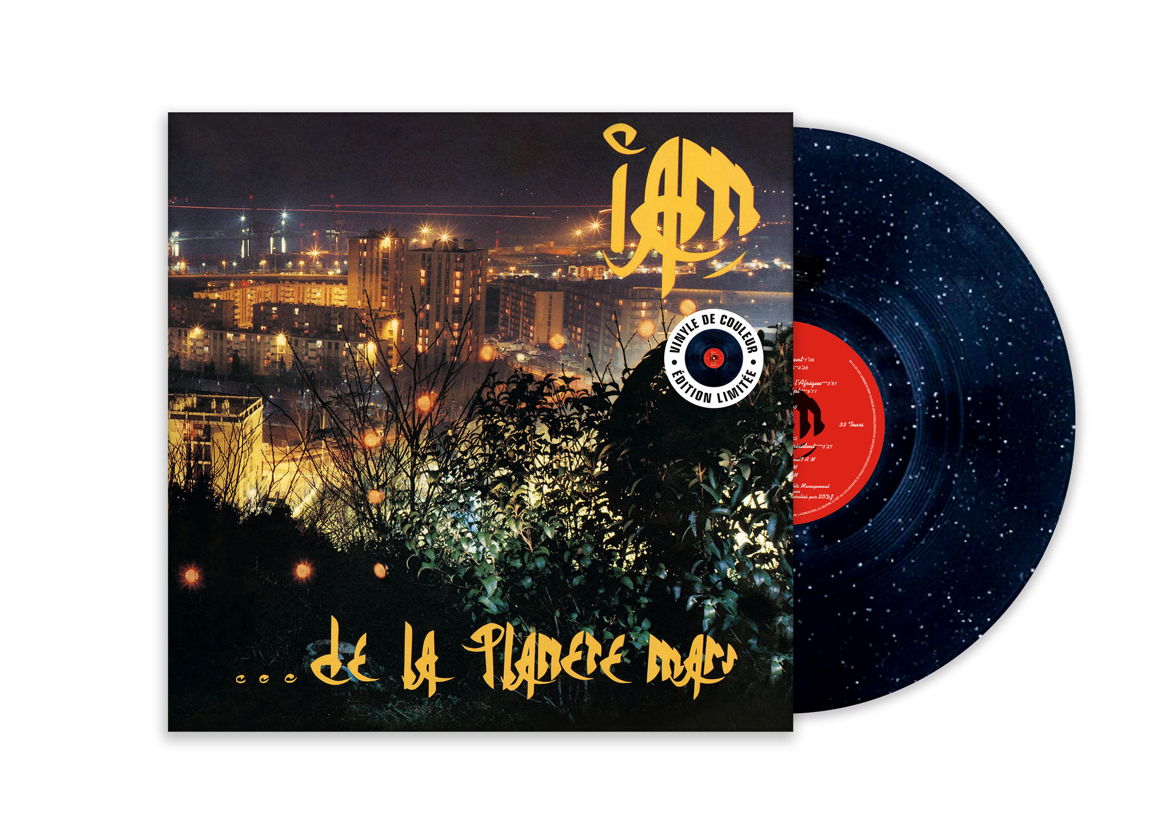 PLANÈTE MARS (VINYLE DE COULEUR)