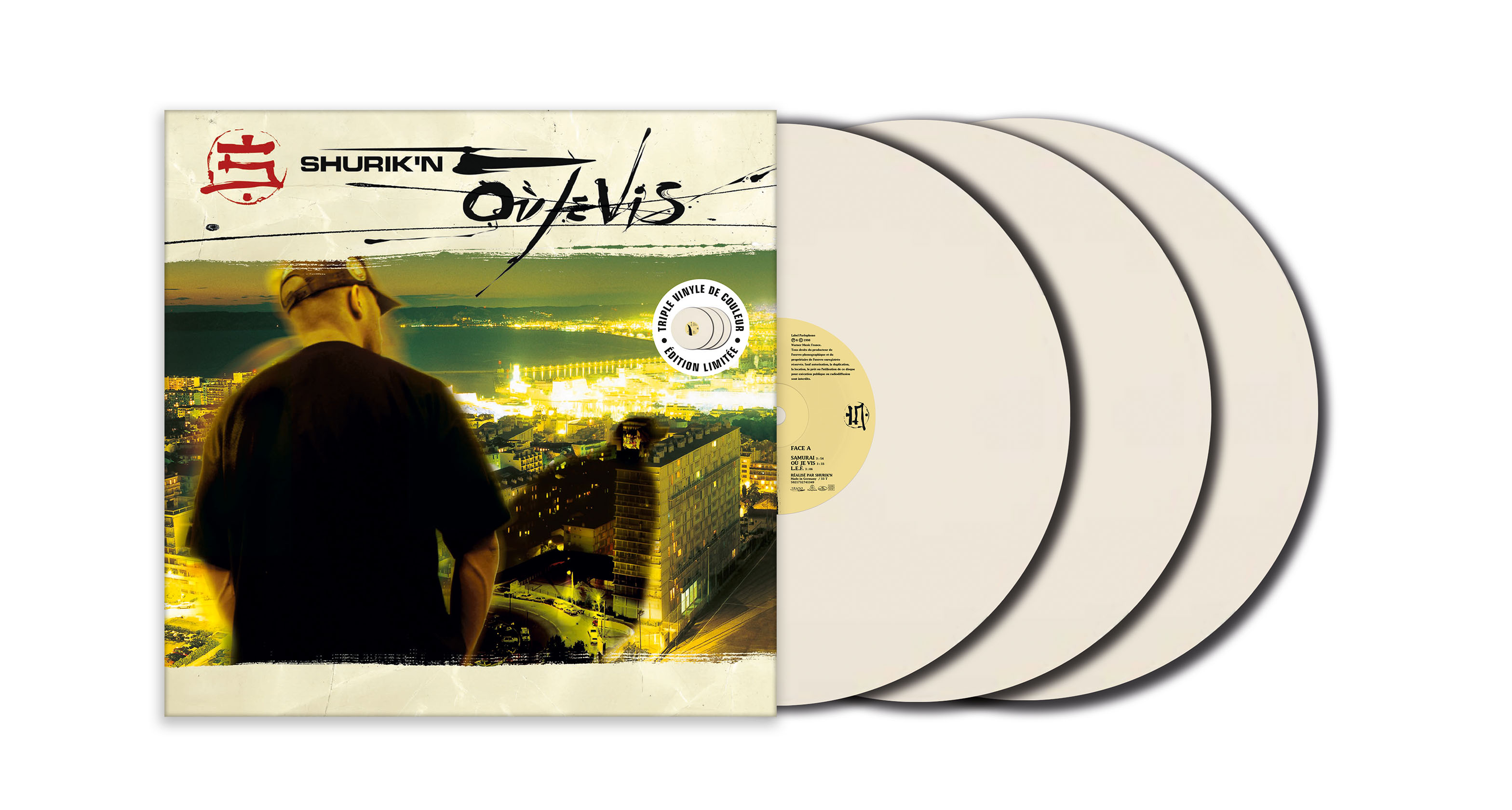 OU JE VIS (VINYLE DE COULEUR)