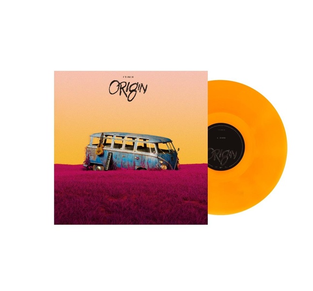 ORIGIN - VINYLE SIMPLE ORANGE TRANSPARENT