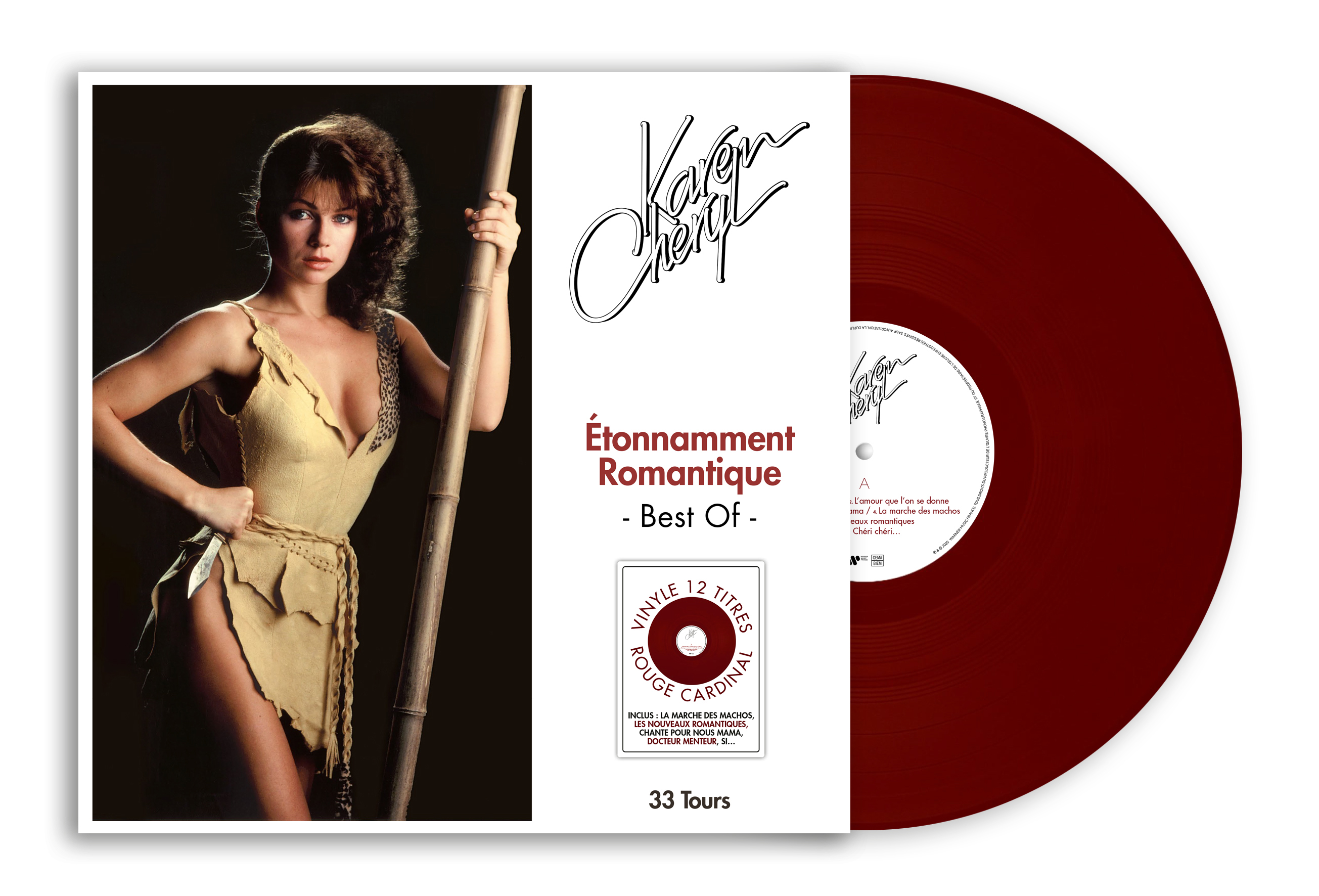 ÉTONNAMMENT ROMANTIQUE (VINYLE BEST OF ROUGE CARDINAL)