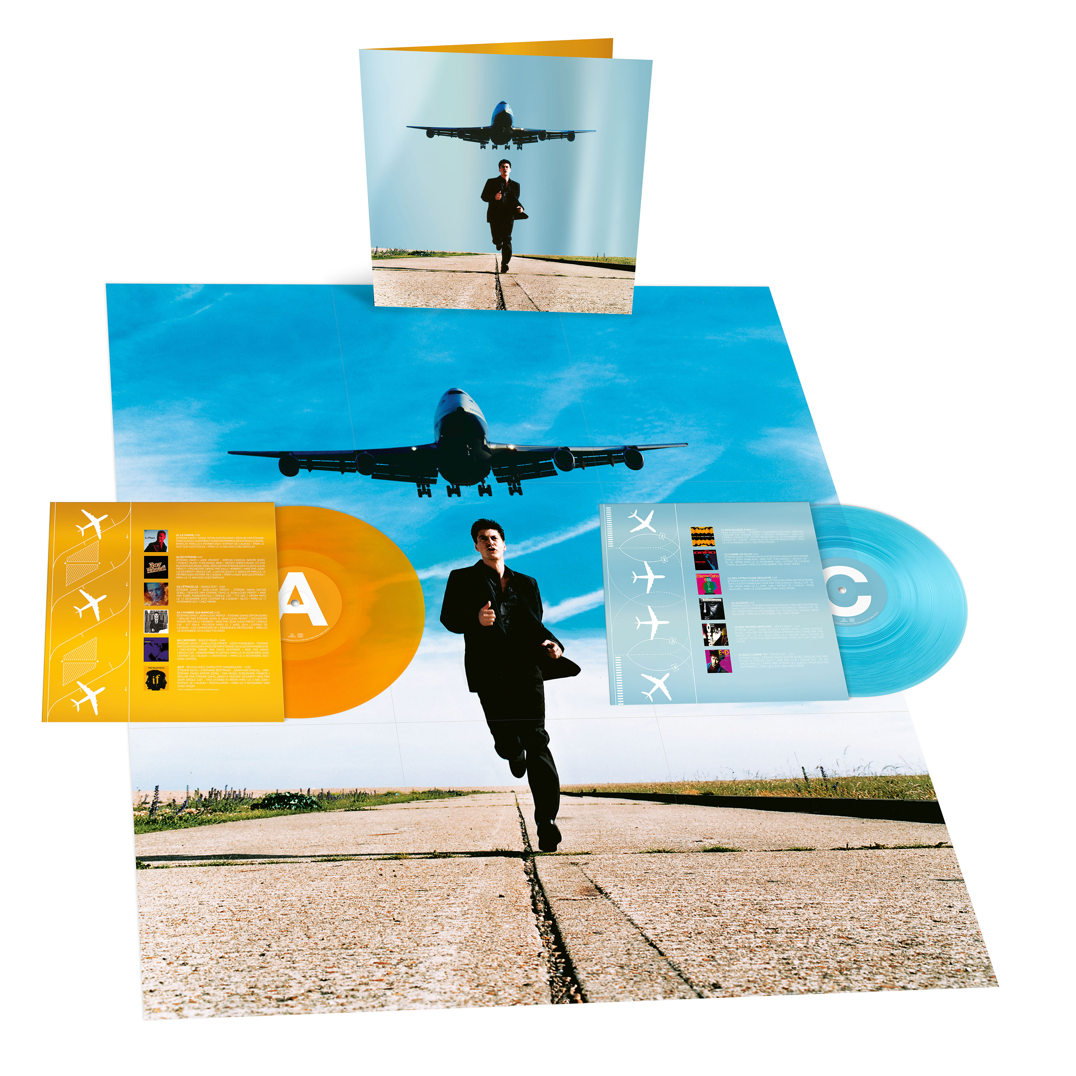 L'ADORER/ ETIENNE DAHO GREATEST HITS EDITION DELUXE VINYLES DE COULEURS