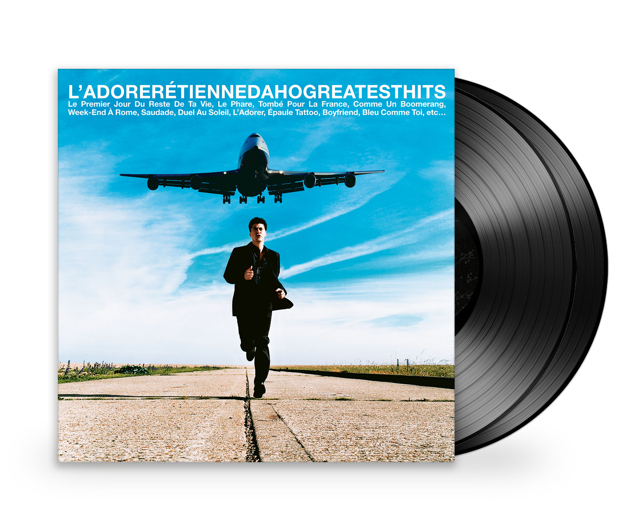 L'ADORER/ ETIENNE DAHO GREATEST HITS DOUBLE VINYLE
