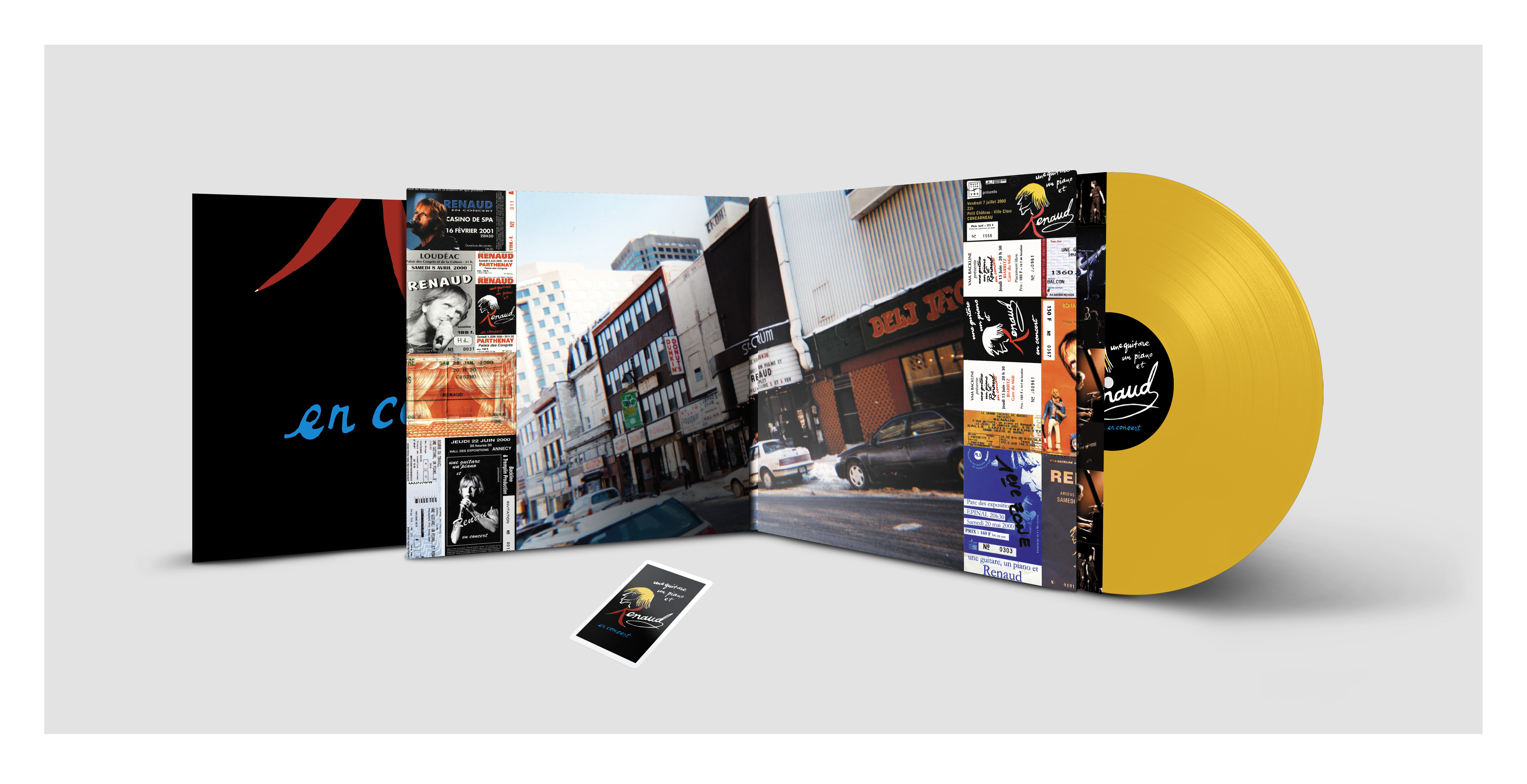 UNE GUITARE, UN PIANO ET RENAUD (LIVE RADIO FRANCE) [VINYLE DELUXE]